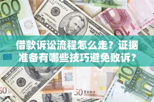 济南借款诉讼流程怎么走？证据准备有哪些技巧避免败诉？