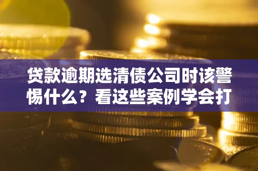 济南贷款逾期选清债公司时该警惕什么？看这些案例学会打翻身仗