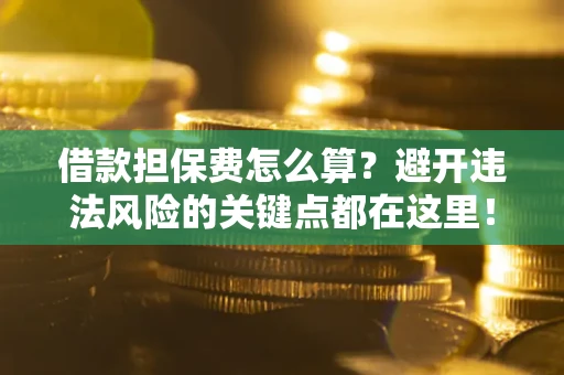 济南借款担保费怎么算？避开违法风险的关键点都在这里！