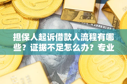 济南担保人起诉借款人流程有哪些？证据不足怎么办？专业律师解答