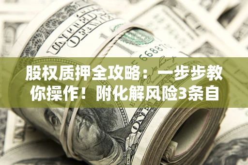 济南股权质押全攻略：一步步教你操作！附化解风险3条自救法则