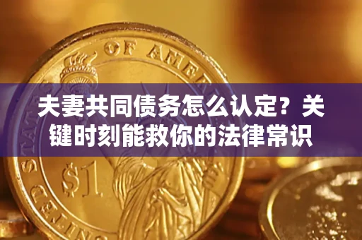 济南夫妻共同债务怎么认定？关键时刻能救你的法律常识