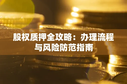济南股权质押全攻略：办理流程与风险防范指南