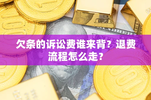 济南欠条的诉讼费谁来背？退费流程怎么走？