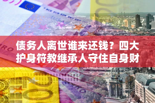 济南债务人离世谁来还钱？四大护身符教继承人守住自身财产