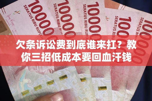济南欠条诉讼费到底谁来扛？教你三招低成本要回血汗钱
